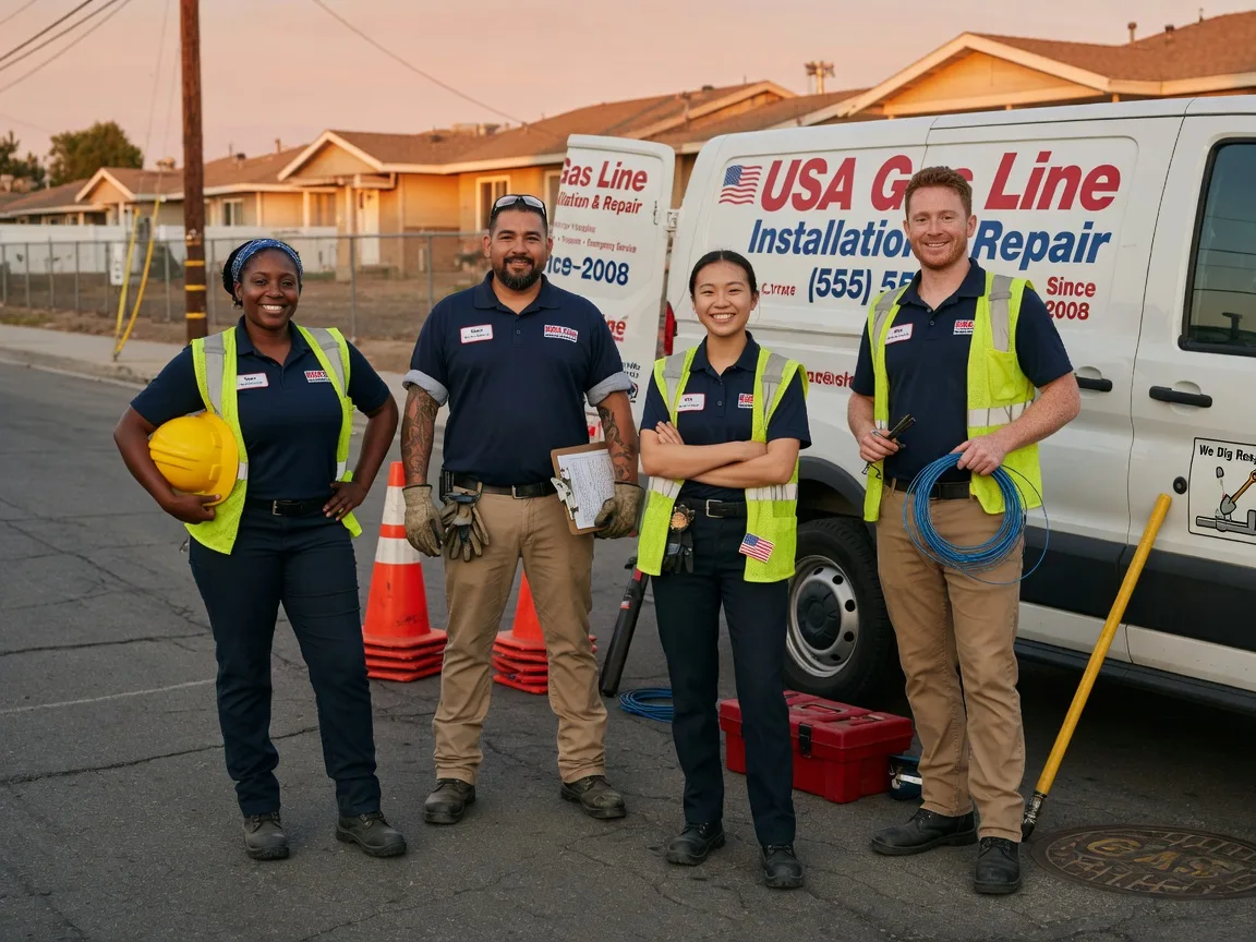 Gas Line Installation company in Skwentna, AK